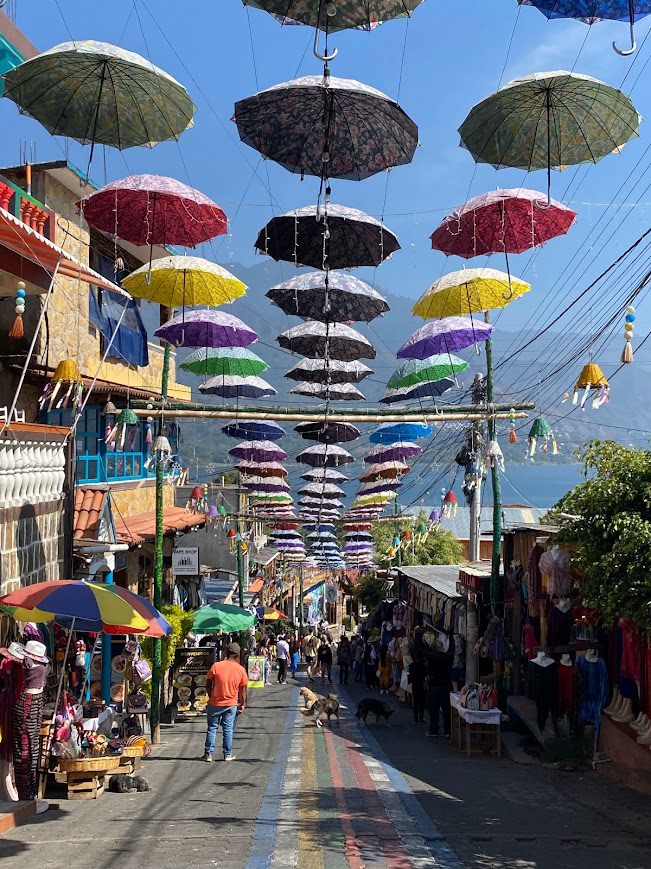 street in san juan guatemala